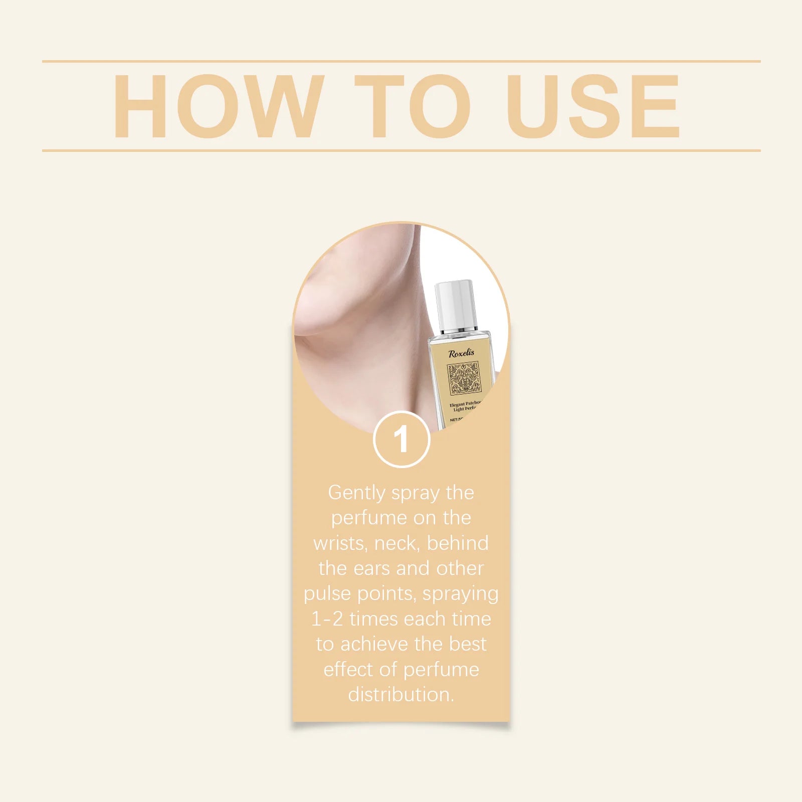 Roxelis 50ml Elegant Patchouli Perfume Light Fragrance Pheromone Release Charm Flirting Encourage Dating Glamour Scent Perfume