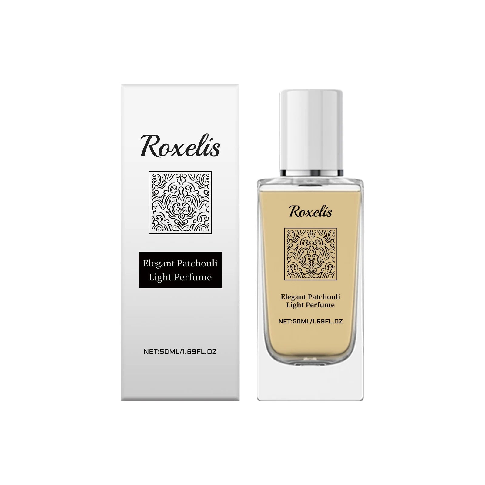 Roxelis 50ml Elegant Patchouli Perfume Light Fragrance Pheromone Release Charm Flirting Encourage Dating Glamour Scent Perfume