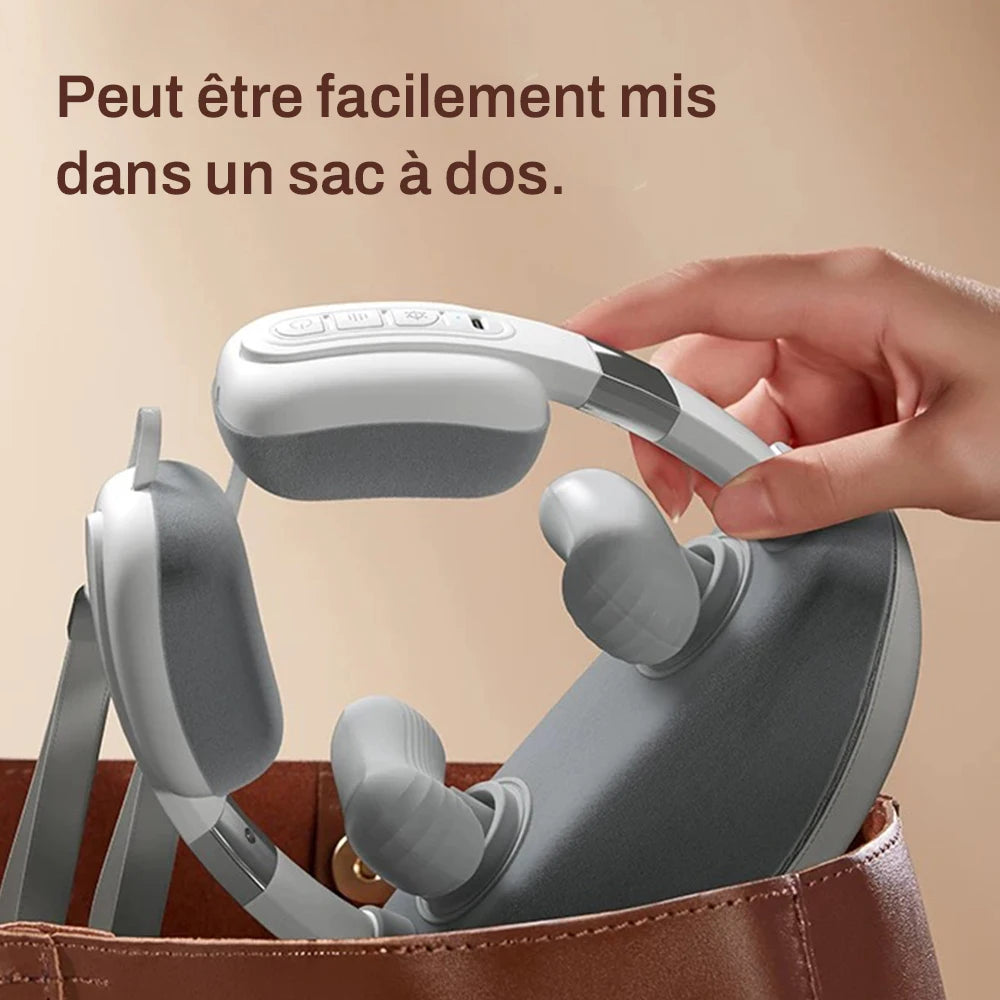 Simulated Finger Massage Multifunctional Massager, Adjustable in Multiple Gears, Fully Wrapped Shoulder and neck Messenger tools