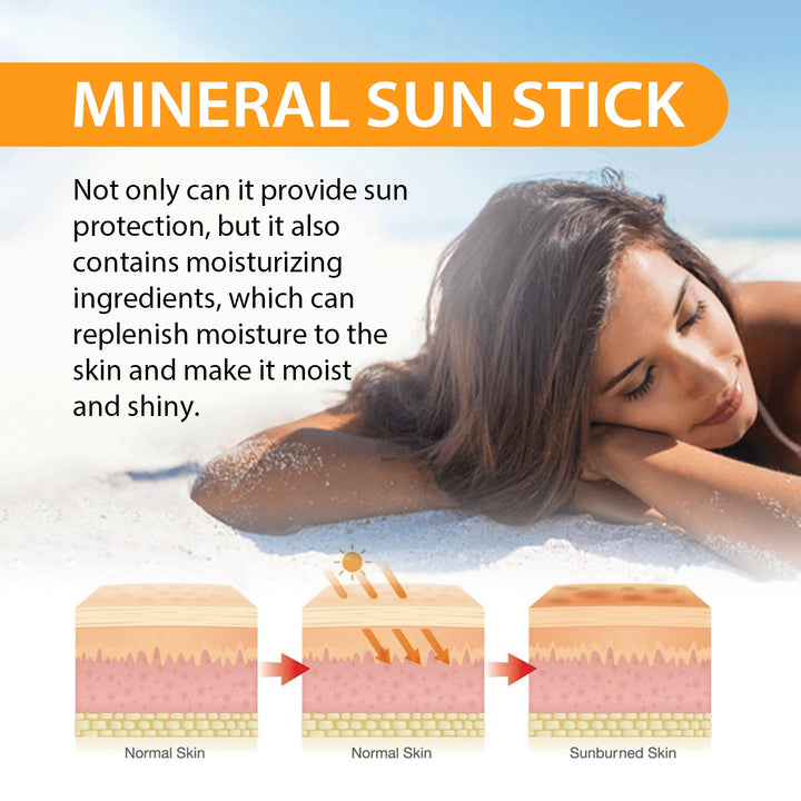 Hoygi 15g Sunscreen Cream Stick Spf50+ Moisturize Face Refresh Summer Oil Control Solar Blocker Uv Isolation Brighten Sun Cream