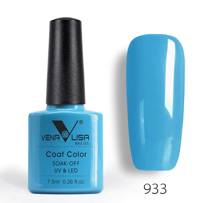 Venalisa Fashion Shiny 7.5 ML Soak Off UV Gel Nail Gel Polish Cosmetics Nail Art Manicure Nails Gel Polish Tips Nail Varnish L1