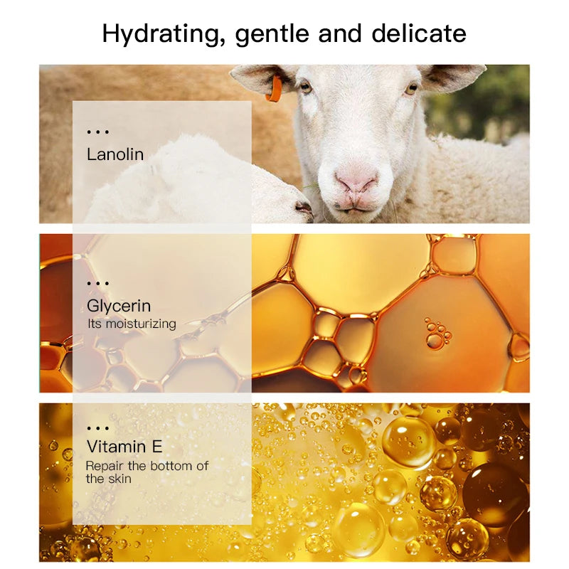 Australia Sheep Oil Lanolin Cream Whitening Anti-Aging Anti Wrinkle Moisturizing Nourish Creams Beauty Face care 140g