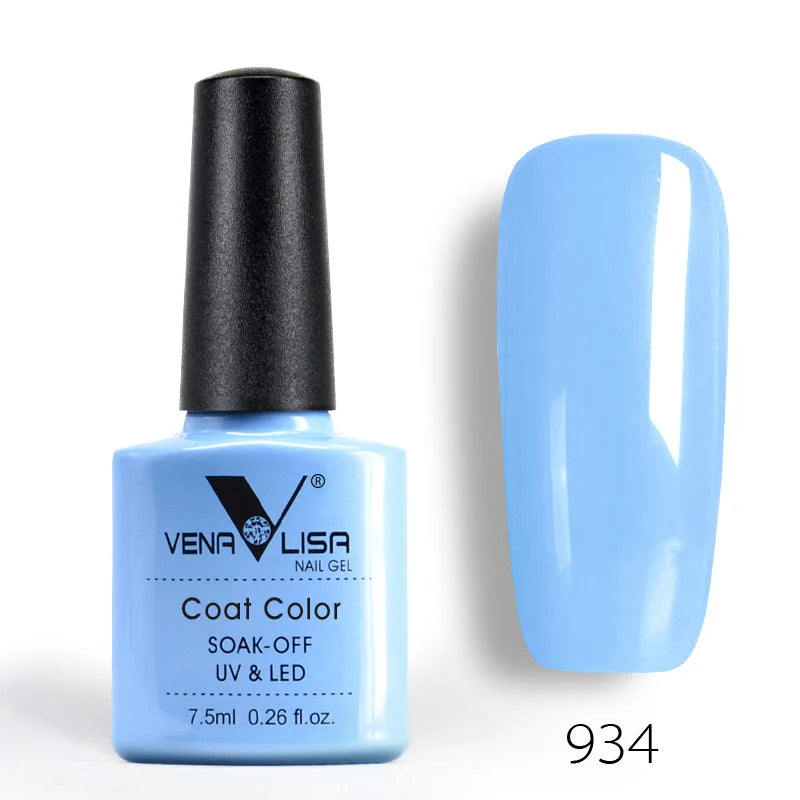 Venalisa Fashion Shiny 7.5 ML Soak Off UV Gel Nail Gel Polish Cosmetics Nail Art Manicure Nails Gel Polish Tips Nail Varnish L1