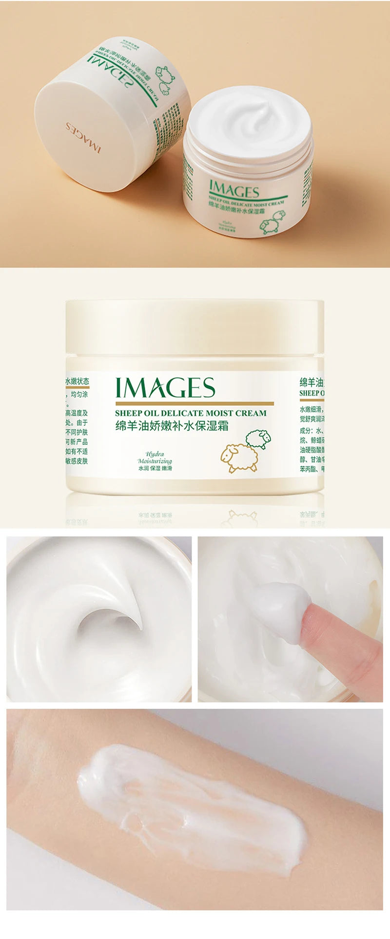 Australia Sheep Oil Lanolin Cream Whitening Anti-Aging Anti Wrinkle Moisturizing Nourish Creams Beauty Face care 140g