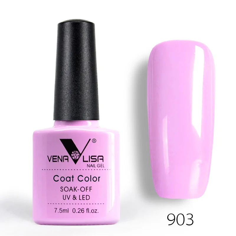 Venalisa Fashion Shiny 7.5 ML Soak Off UV Gel Nail Gel Polish Cosmetics Nail Art Manicure Nails Gel Polish Tips Nail Varnish L1