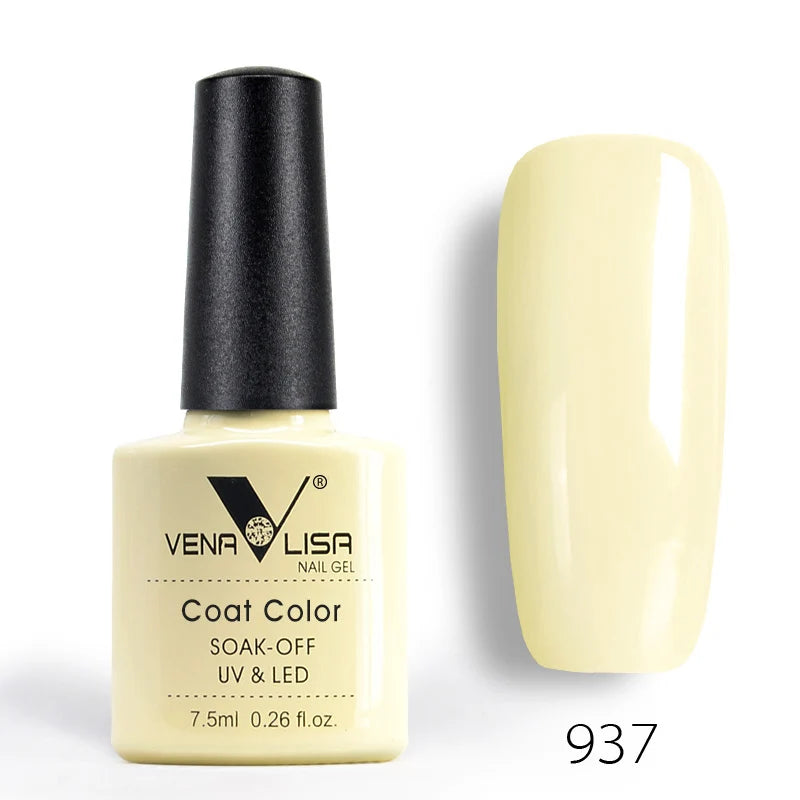 Venalisa Fashion Shiny 7.5 ML Soak Off UV Gel Nail Gel Polish Cosmetics Nail Art Manicure Nails Gel Polish Tips Nail Varnish L1