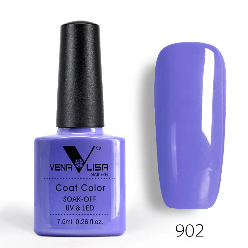 Venalisa Fashion Shiny 7.5 ML Soak Off UV Gel Nail Gel Polish Cosmetics Nail Art Manicure Nails Gel Polish Tips Nail Varnish L1