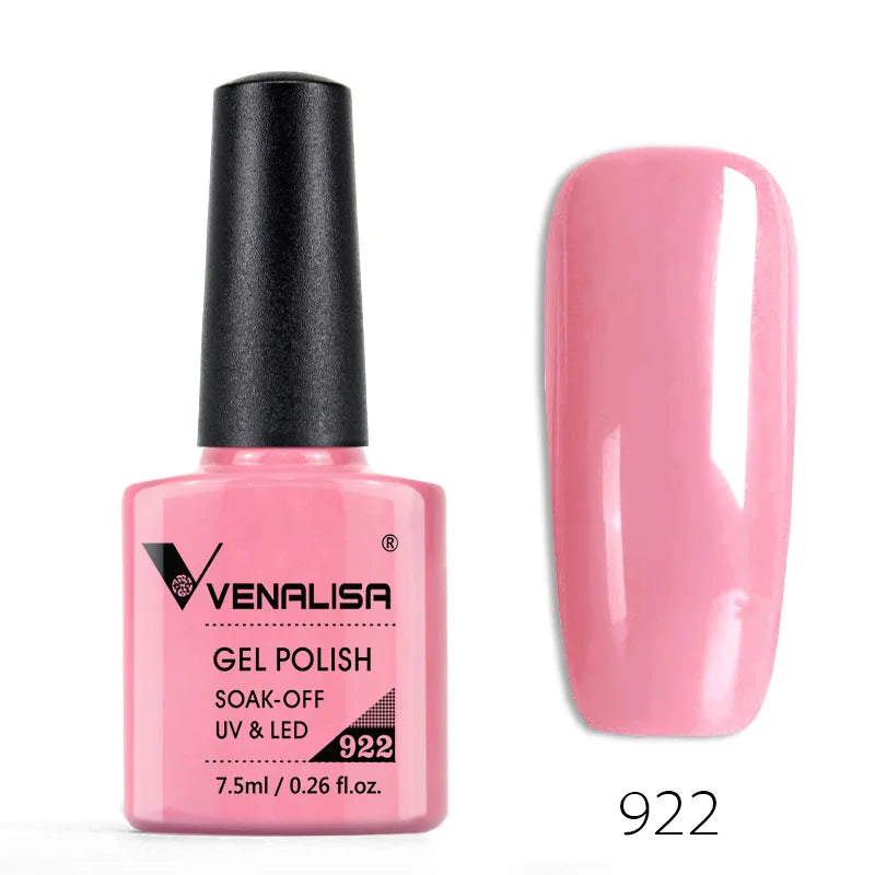 Venalisa Fashion Shiny 7.5 ML Soak Off UV Gel Nail Gel Polish Cosmetics Nail Art Manicure Nails Gel Polish Tips Nail Varnish L1