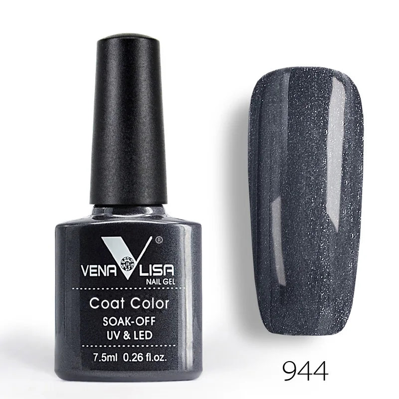 Venalisa Fashion Shiny 7.5 ML Soak Off UV Gel Nail Gel Polish Cosmetics Nail Art Manicure Nails Gel Polish Tips Nail Varnish L1