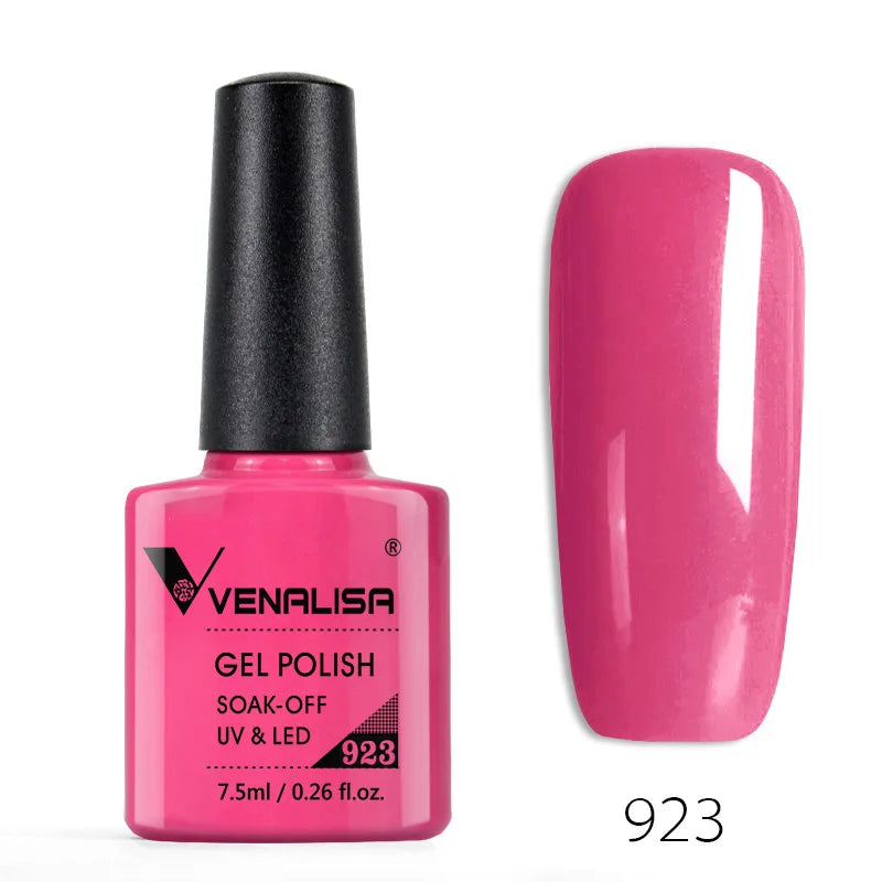Venalisa Fashion Shiny 7.5 ML Soak Off UV Gel Nail Gel Polish Cosmetics Nail Art Manicure Nails Gel Polish Tips Nail Varnish L1