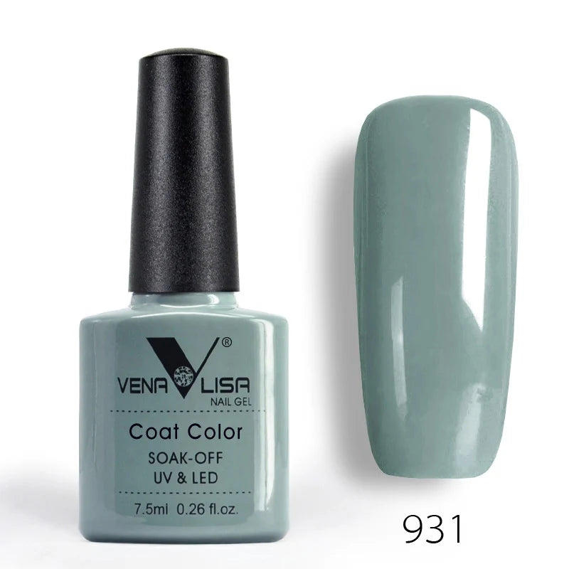 Venalisa Fashion Shiny 7.5 ML Soak Off UV Gel Nail Gel Polish Cosmetics Nail Art Manicure Nails Gel Polish Tips Nail Varnish L1