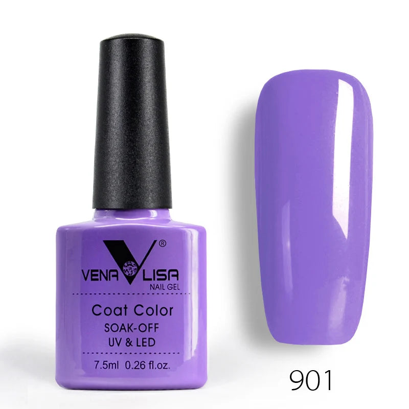 Venalisa Fashion Shiny 7.5 ML Soak Off UV Gel Nail Gel Polish Cosmetics Nail Art Manicure Nails Gel Polish Tips Nail Varnish L1