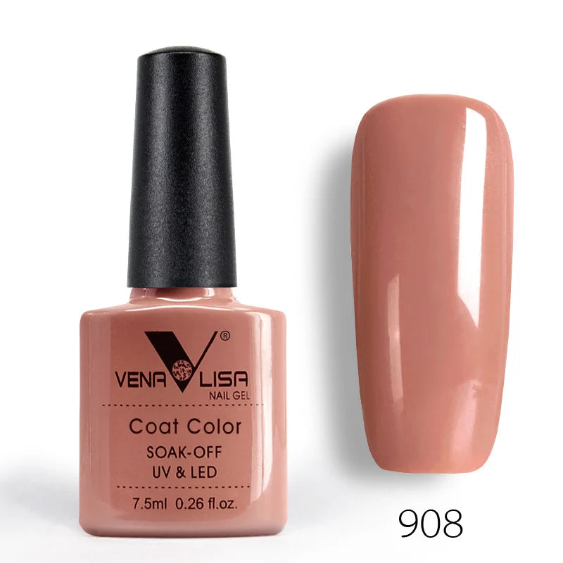Venalisa Fashion Shiny 7.5 ML Soak Off UV Gel Nail Gel Polish Cosmetics Nail Art Manicure Nails Gel Polish Tips Nail Varnish L1