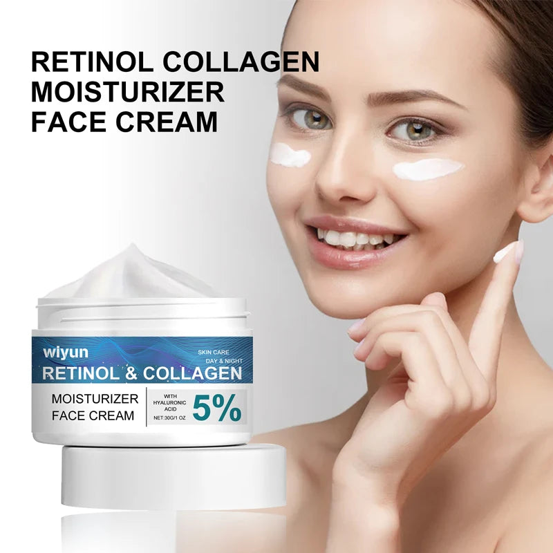 Retinol Anti-wrinkle Cream For Men Collagen Anti-Aging Removal Face & Neck Wrinkle Efficient Moisturize Firming Korean Skin Care