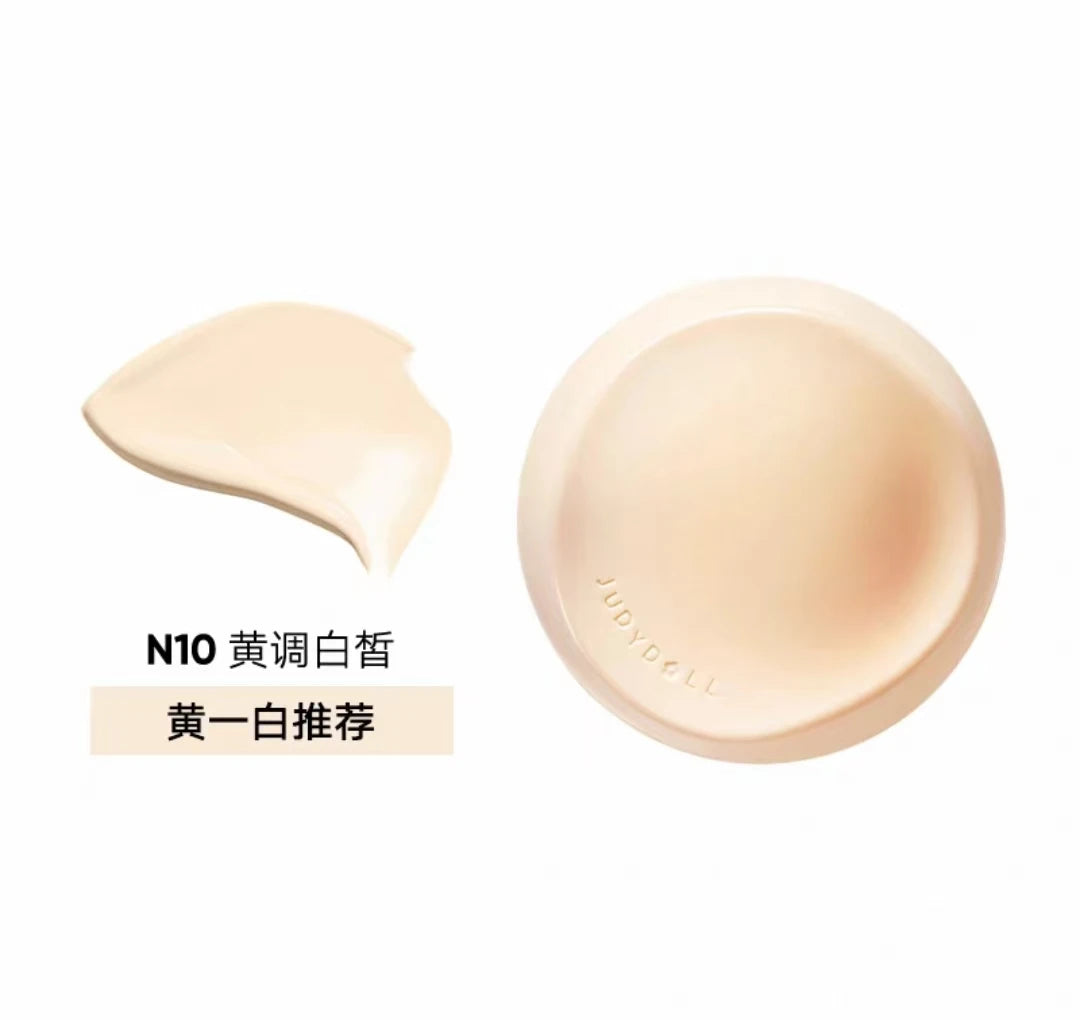 Judydoll Air Cushion Concealer Makeup Foundation Moisturizing Long-lasting Brightening Invisible Pores Liquid Oil Skin Cream
