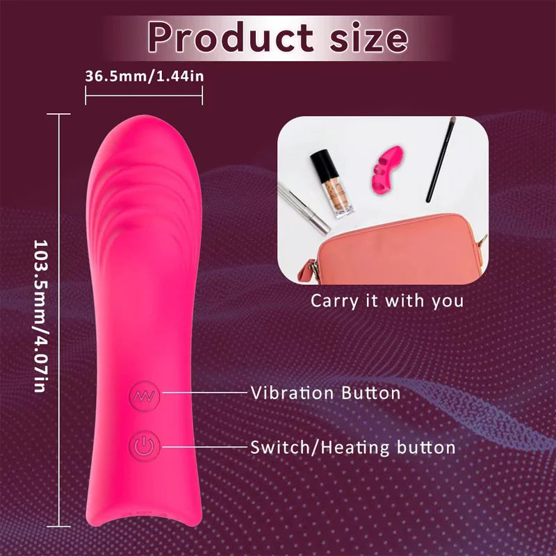 Finger Vibrator For Female Clitoral G Spot Stimulator Nipple Massager Sexual Pleasure Mini Couple Sex Toy For Women Adults 18