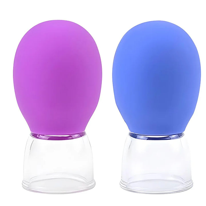 Silicone Cupping Massage Cup For Body Face Neck Eye Massager Vacuum Tank Body Facial Care, Anti-aging Beauty Tool