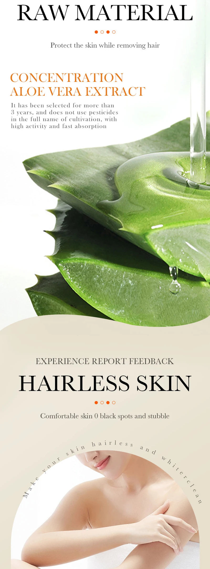 Hair Removal Cream Permanent Epilator Cream Intimate Areas Health Painless Hair Remover Growth Inhibitor for Men Woman Body Care