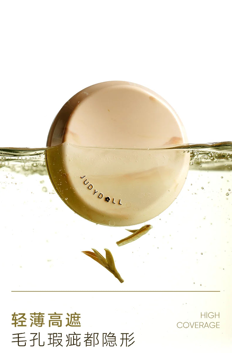 Judydoll Air Cushion Concealer Makeup Foundation Moisturizing Long-lasting Brightening Invisible Pores Liquid Oil Skin Cream