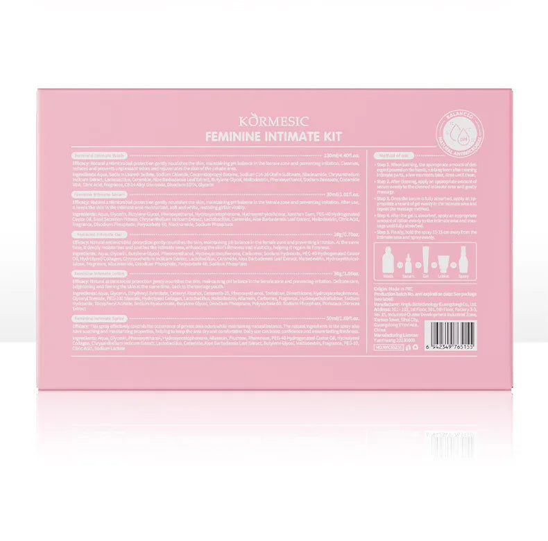 Women Private Parts Care Set Keep Brightening Improve Odor Reduce Dark Stress Release Body Deodorant Soap Vaginal Tightening Gel