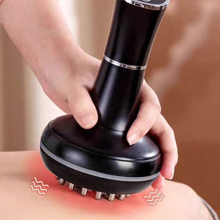 Household electric meridian brush leg abdomen shoulder and neck massager scraping instrument relax the muscles of the whole body