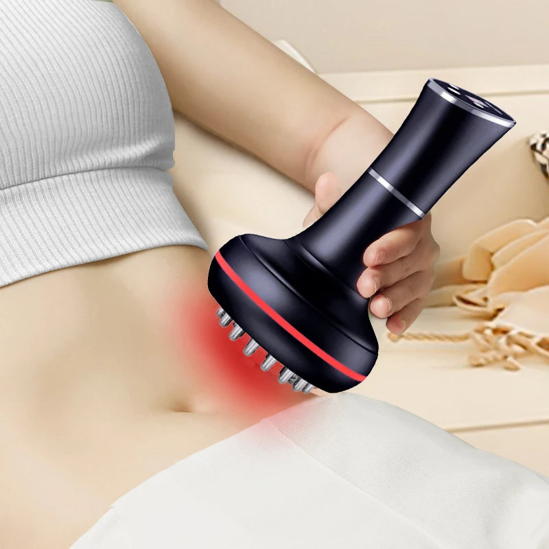 Household electric meridian brush leg abdomen shoulder and neck massager scraping instrument relax the muscles of the whole body