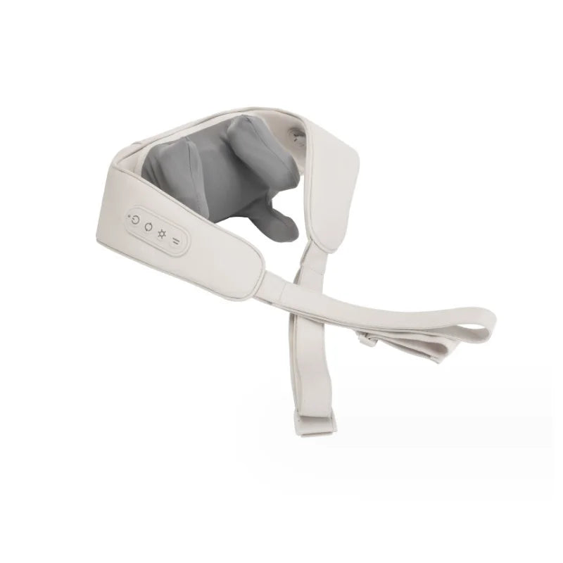 JianYouCare electrical neck shoulder body massager Heated Kneading Shiatsu Shawl Cervical back Massage machine Relieve fatigue