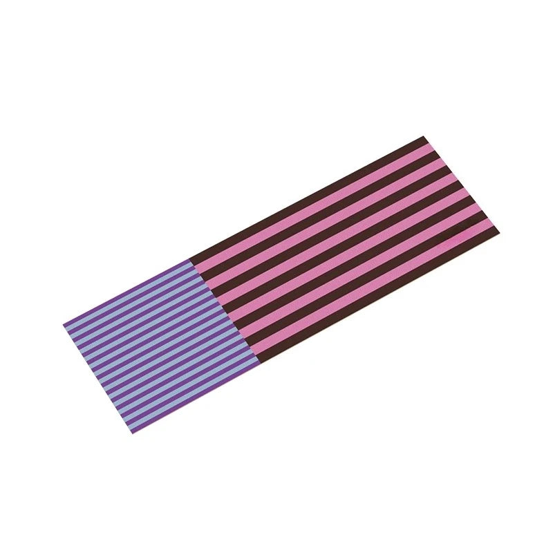 Kitchen Special Carpet PVC Waterproof and Oil-proof Carpet Easy To Clean Cushioning Rugs Artistic Striped Decorative Carpet Mats