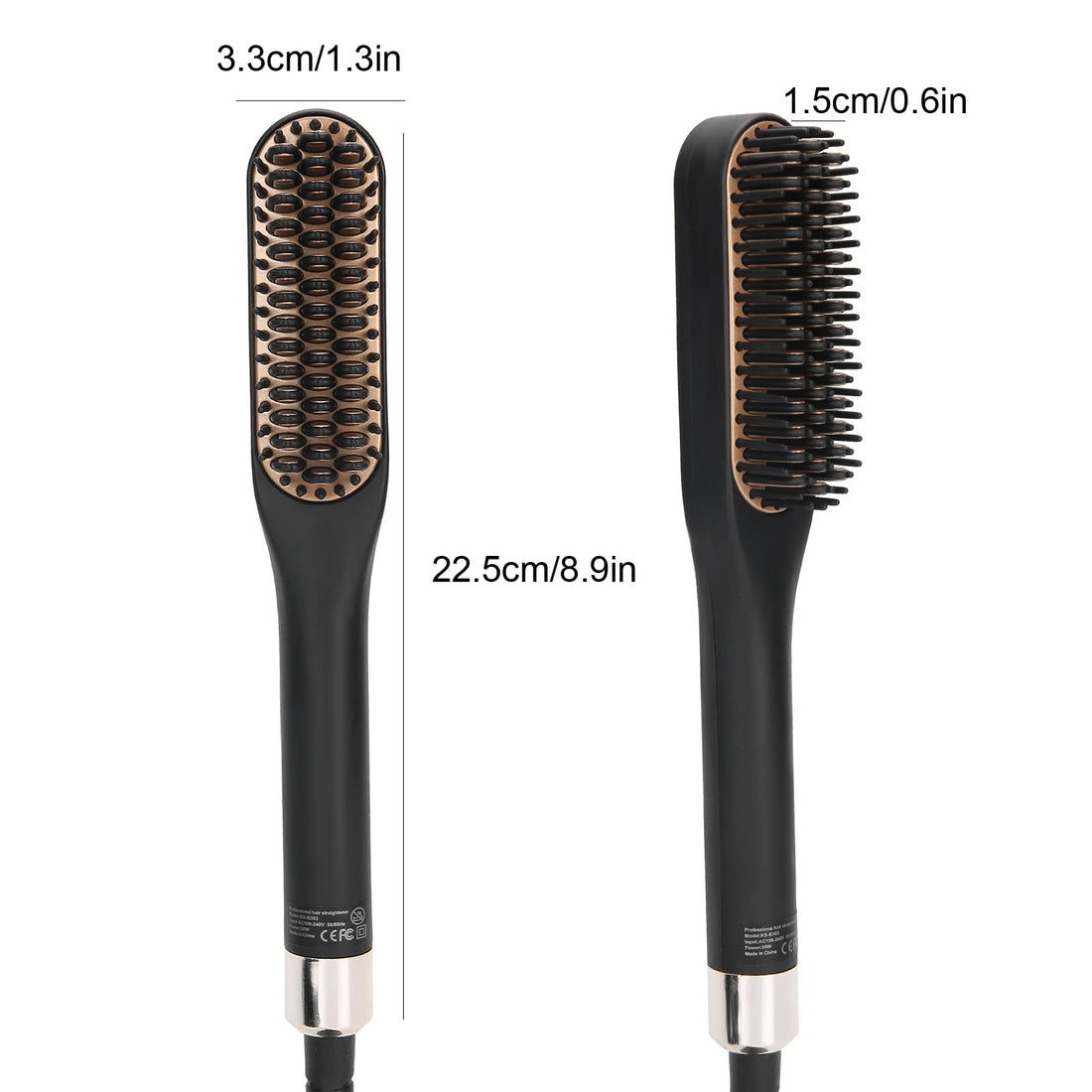 Electric Beard Straightening Comb Multifunctional Beard Straightener Brush for Men Beard Straightener Brush Heated Men Hair Comb