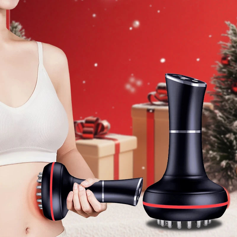 Household electric meridian brush leg abdomen shoulder and neck massager scraping instrument relax the muscles of the whole body