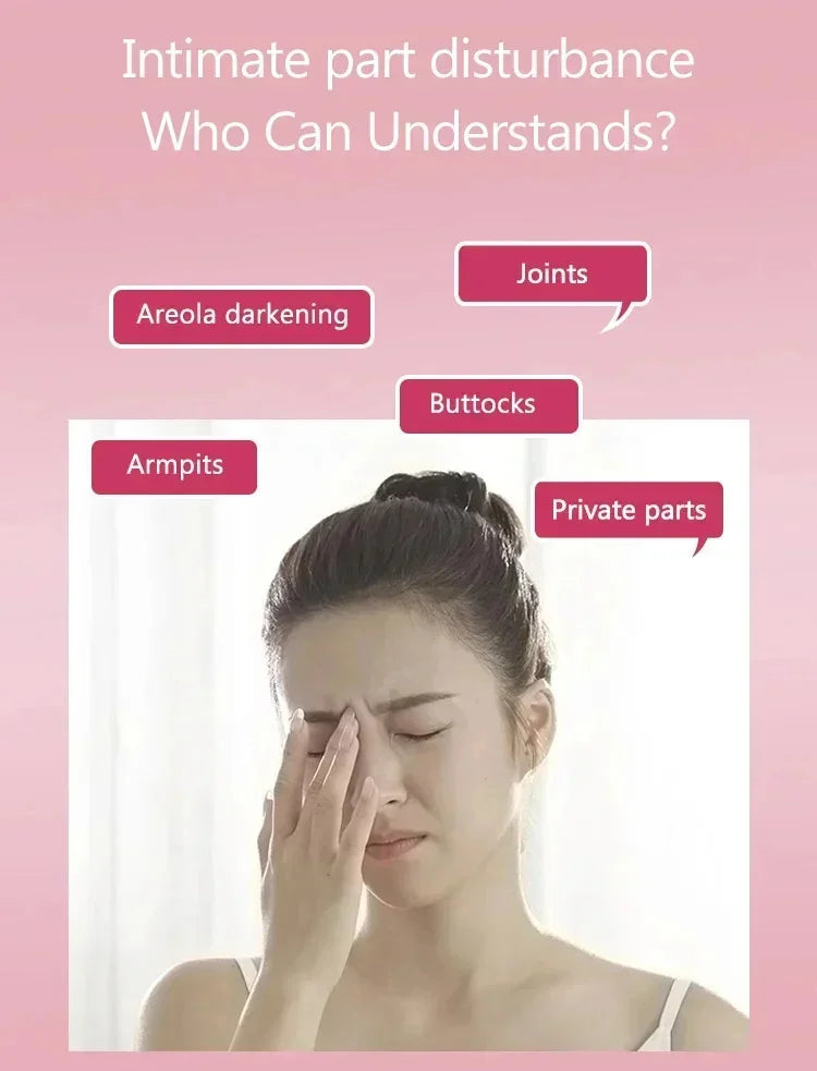 Whitening Cream Private Parts Underarm Bleaching Serum Whiten Butt Knee Brighten Inner Thigh Intimate Parts Dark Remove Melanin