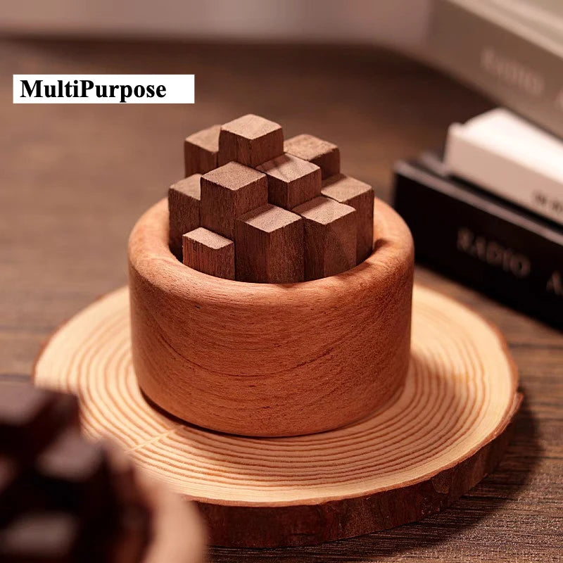 Wooden Diffuser Wooden Aromatherapy Home Office Teahouse  Decor Nice Gift Zen Buddhist MultiPurpose Home Decor