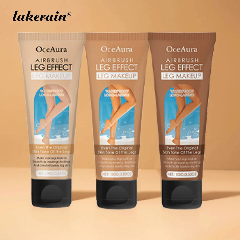 Waterproof Long Lasting Leg Makeup Lotion Even Skin Tone Body Foundation Body Tanning Cream Medium Bronze Leg Makeup