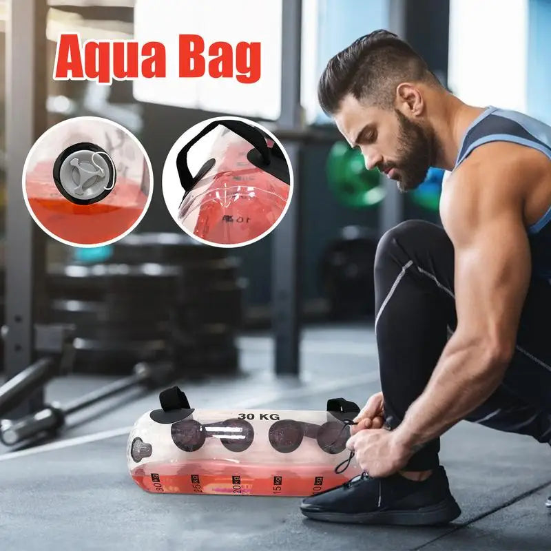 Adjustable Water Weight Heavy Bag for Home Gym Training Power Bag With Water Portable Stability Fitness Equipment Workout