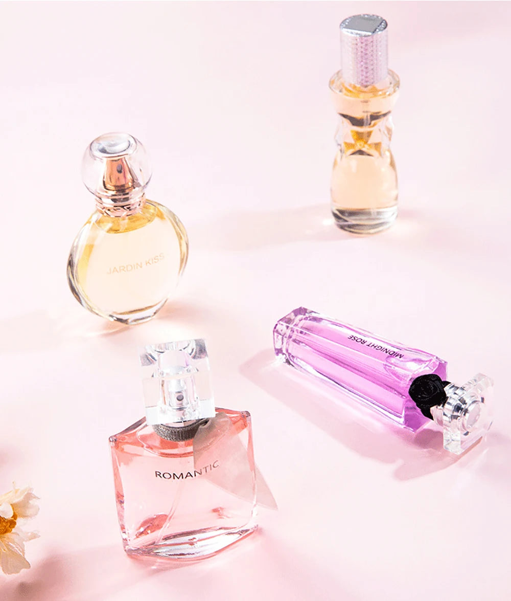 Gift Box Four Piece Set Perfume Women Lasting Fragrance Body Spray Floral Scent Pheromone Eau De Parfum Cologne 105ml Toilette