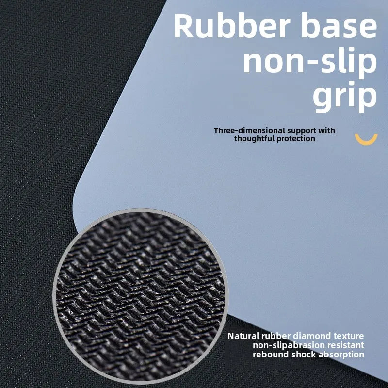 ‌Contrast-Colored PU & Natural Rubber Yoga Mat - Anti-Slip, Moisture-Wicking Dance/Fitness Mat with Artistic Design (Premium Edi