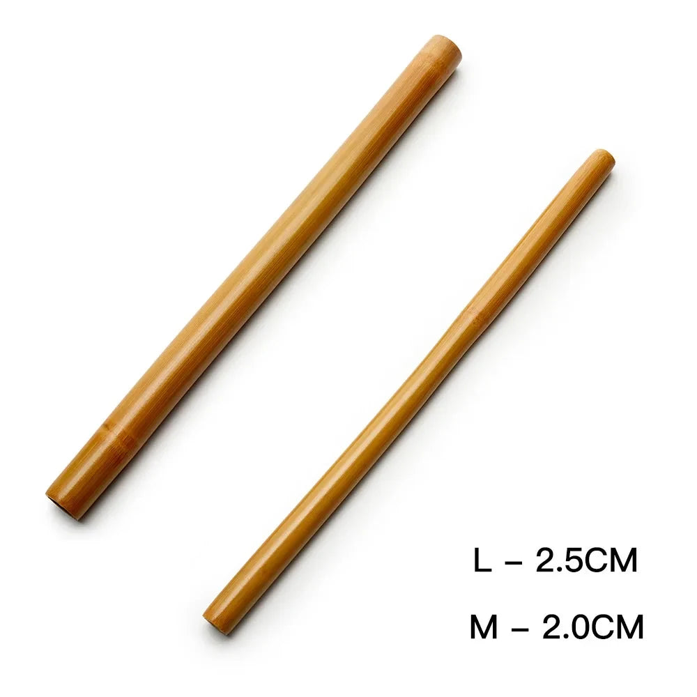 Natural Bamboo Massage Stick Wood Therapy Stick Gua Sha Massage Wood Therapy Tools for Body Contour Cupping Gua Sha Massager