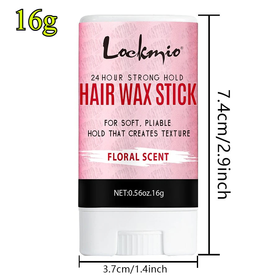 Professional Styling Wax Kit for Women, Anti-frizz Pomade, Smoothing, Broken Back Hair Mud, Messy Hairs Control Wax Rod