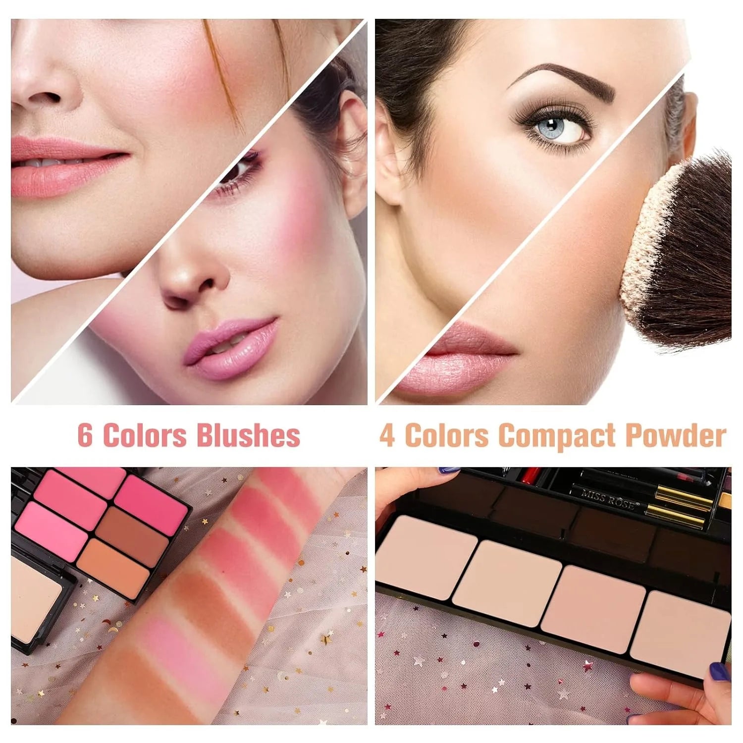 Color Spirit Professional Makeup - Complete Set for Artists And Beauty Enthusiasts