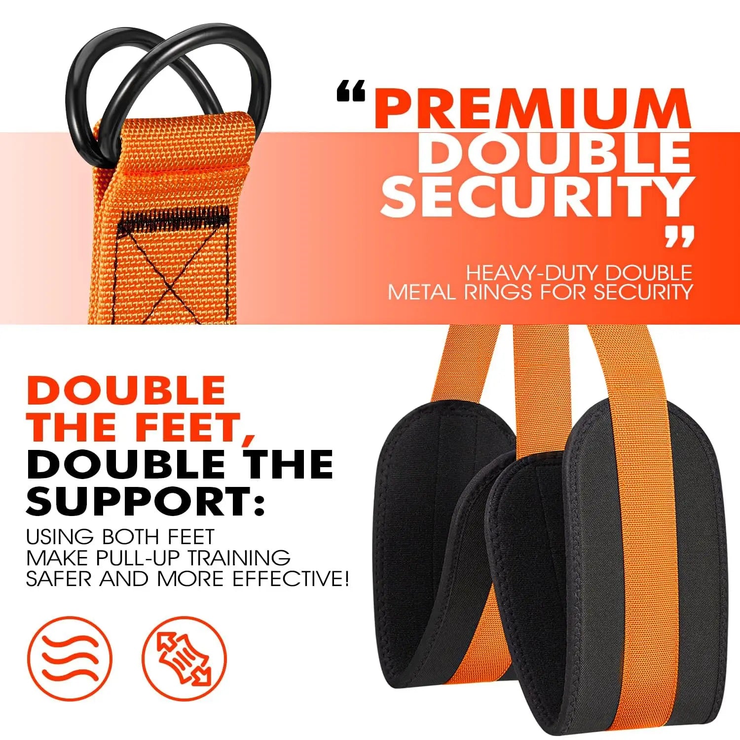 Pull Up Assistance Bands, Heavy Duty Resistance Band for Pull Up,Knee Rest, Bands for Pull Up Assist for Strength Training