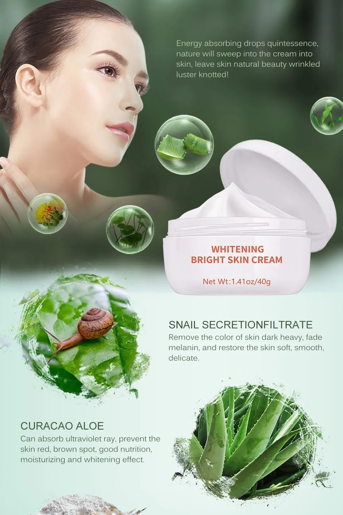 Whitening Face Cream Moisturizing Freckle Cream Remove Melasma Inhibit Dark Spots Pigment Melanin Anti Wrinkle Beauty Health