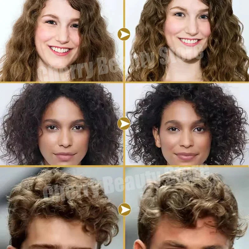 Natural Curl Hair Cream for Curly Hair Styling Curling Moisture Lotion Anti Frizzy Bounce Sculpting Boost Hair Conditioner Care