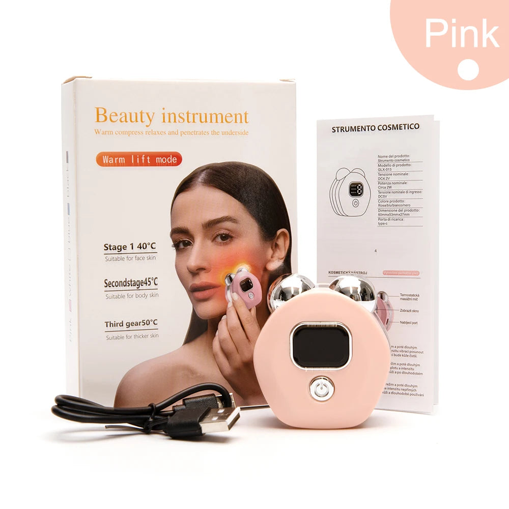 EMS Face Massagers Facial Lifting and Firming Device Anti Wrinkle Double Chin and Neck Massage Tool Facial Care Massage Tools