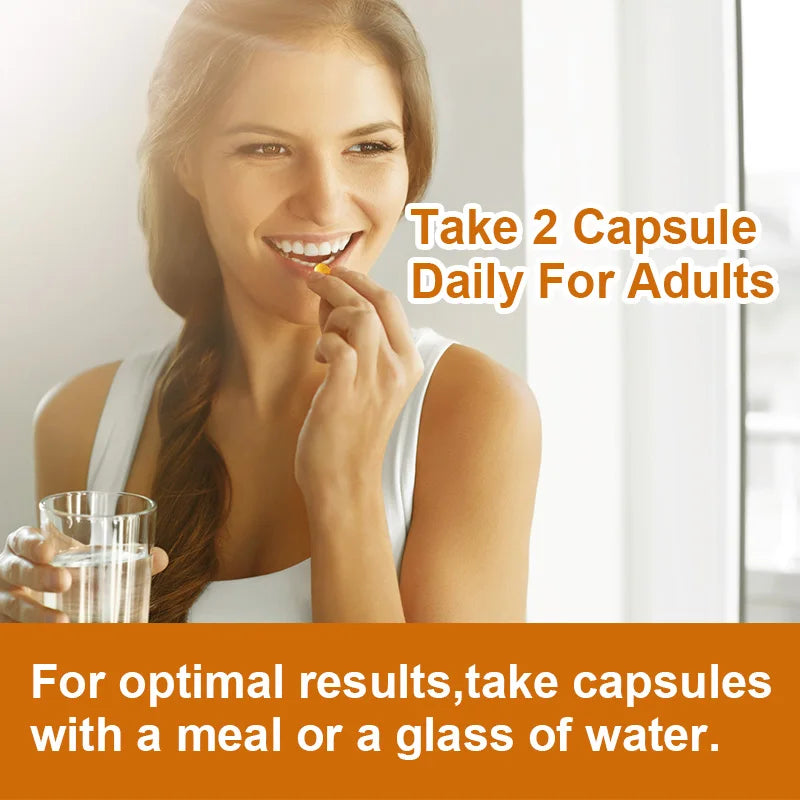 BEWORTHS Vitamin A Capsules Effectively Antioxidant Skin Care Enhances Immunity and Supports Eye and Bone Health