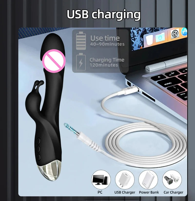 Dildo G-Spot AV Vibrators For Women Magic Wand Vagina Stimulation Clitoris Massager Female Sex Toys For Women Adult Product