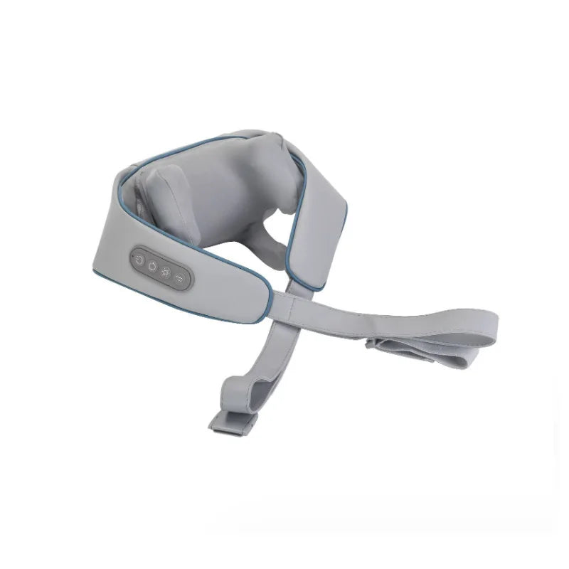 JianYouCare electrical neck shoulder body massager Heated Kneading Shiatsu Shawl Cervical back Massage machine Relieve fatigue