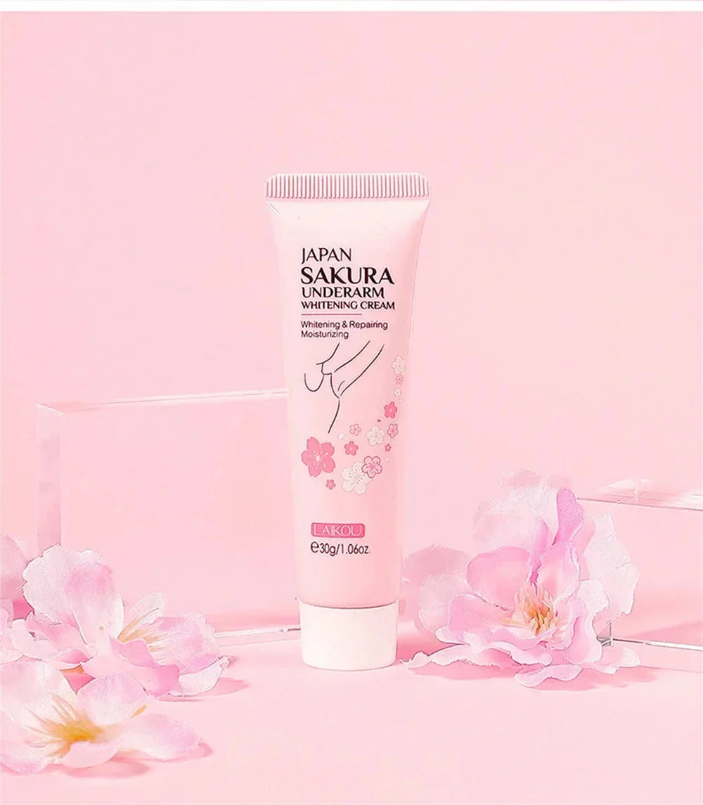 Whitening Cream For Dark Skin Armpit Thigh Inner Joint Lightening Intimate Area Underarm Body Care Private Parts Brighten Lotion