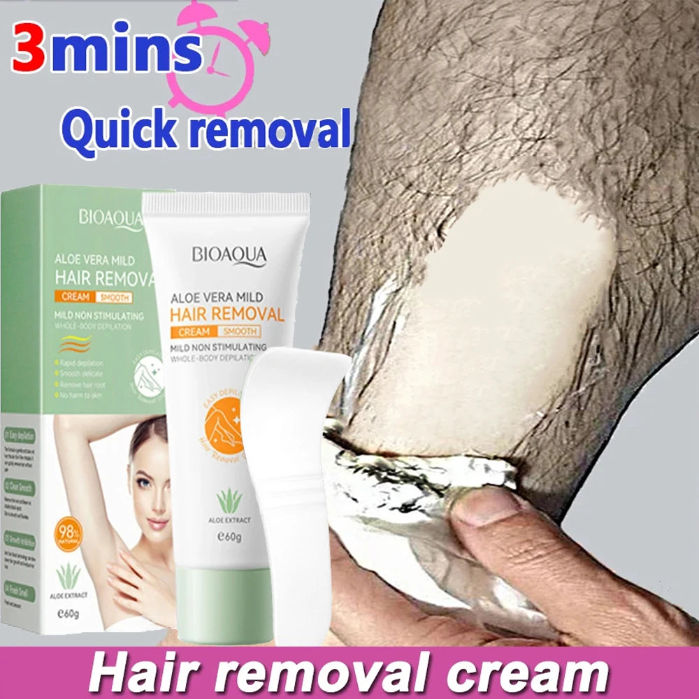 Hair Removal Cream Permanent Epilator Cream Intimate Areas Health Painless Hair Remover Growth Inhibitor for Men Woman Body Care