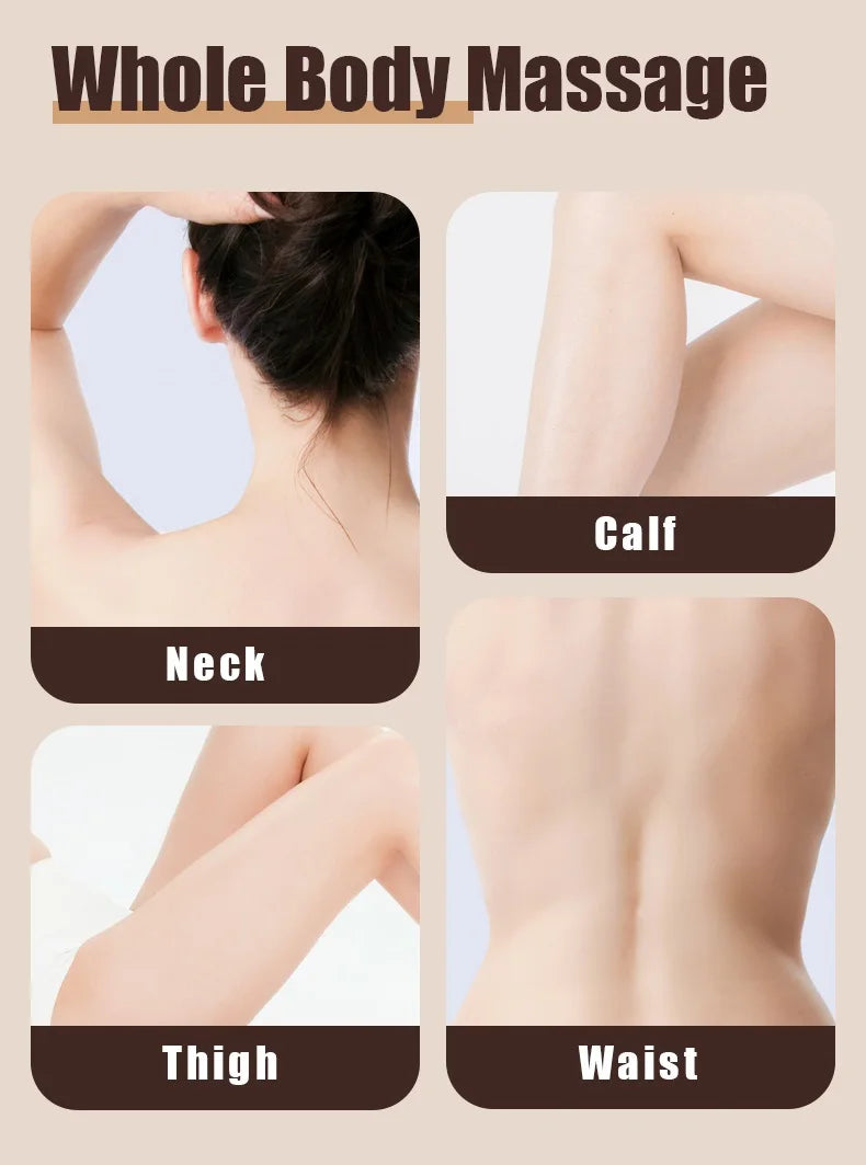 JianYouCare electrical neck shoulder body massager Heated Kneading Shiatsu Shawl Cervical back Massage machine Relieve fatigue