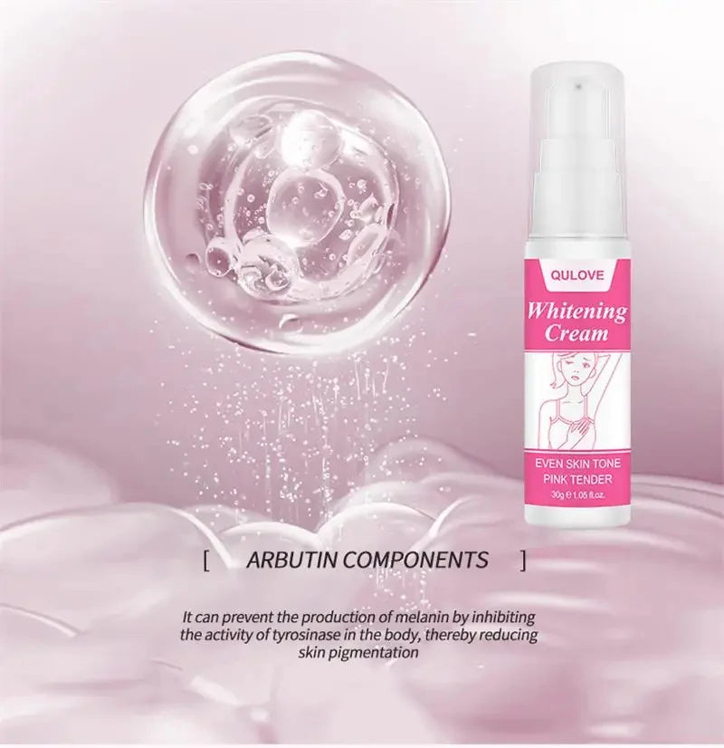 Whitening Cream Private Parts Underarm Bleaching Serum Whiten Butt Knee Brighten Inner Thigh Intimate Parts Dark Remove Melanin